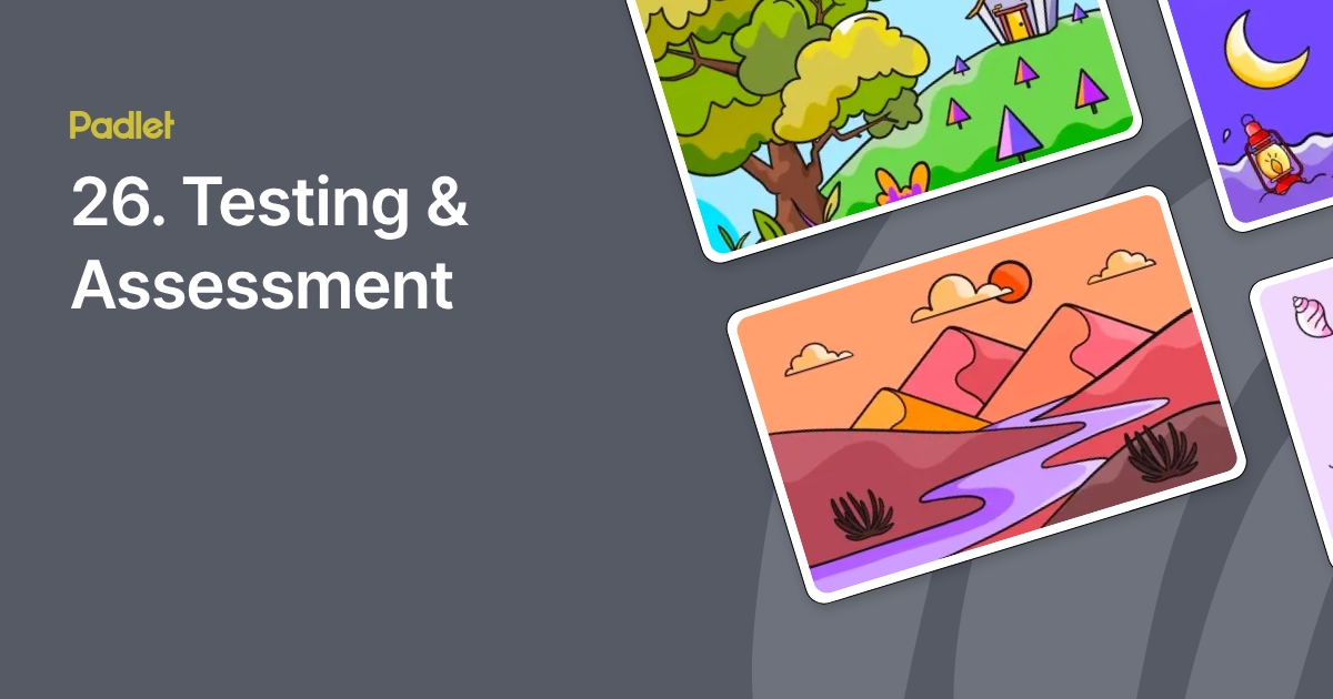 26. Testing & Assessment