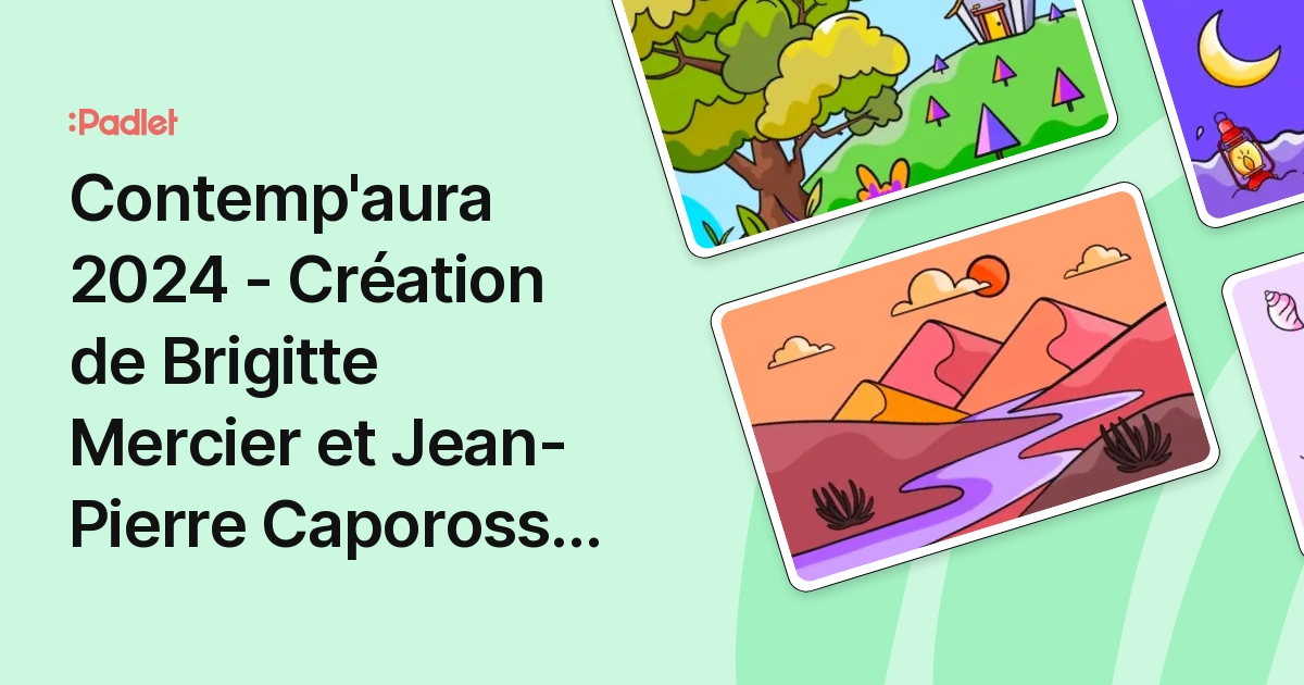 Contemp'aura 2024 - Création de Brigitte Mercier et Jean-Pierre Caporossi - Vill...