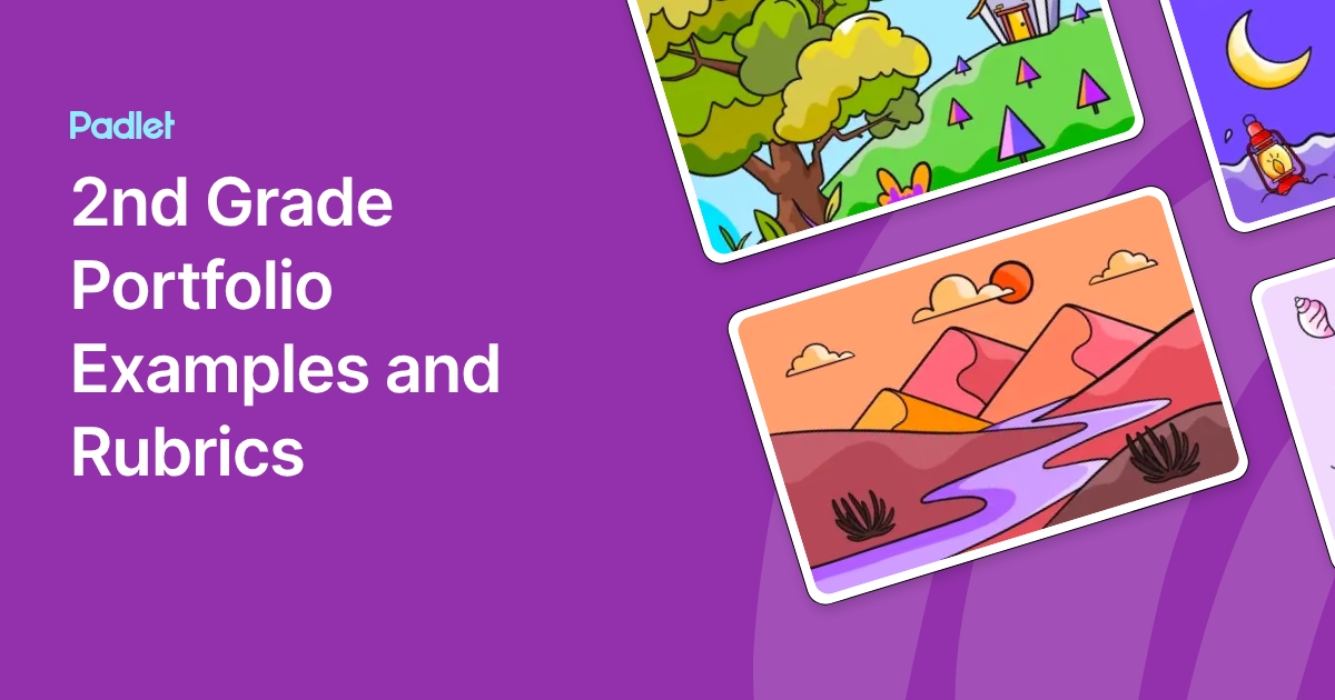 2nd Grade Portfolio Examples and Rubrics