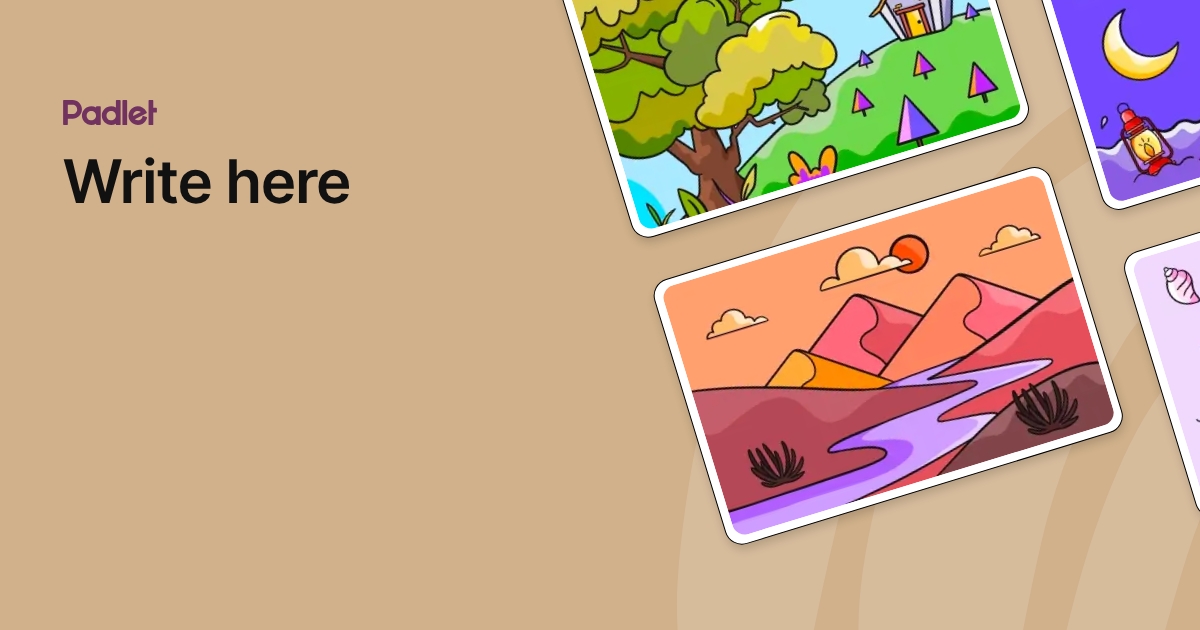Write here