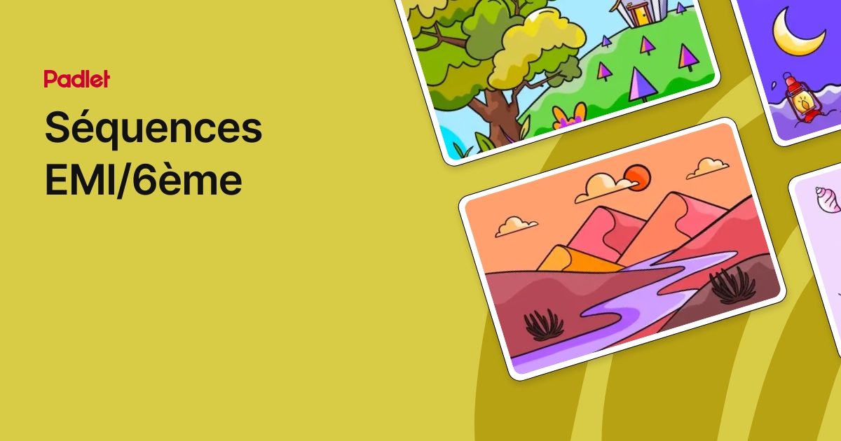 Séquences EMI/6ème