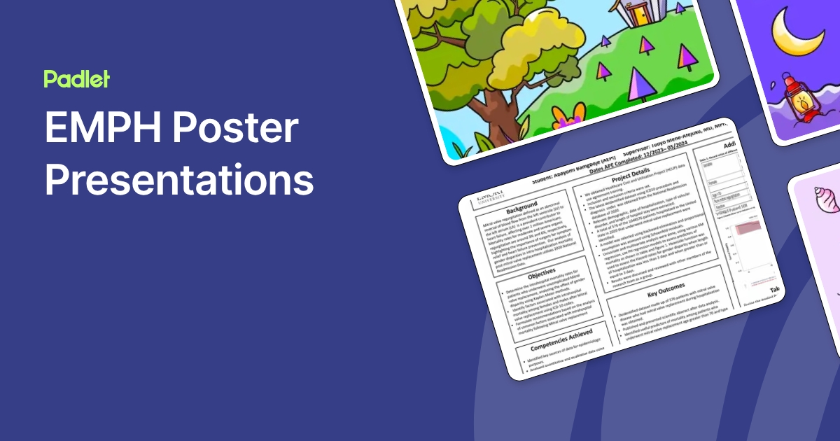 EMPH Poster Presentations