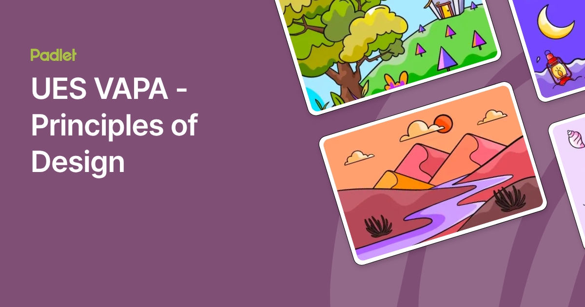 UES VAPA - Principles of Design