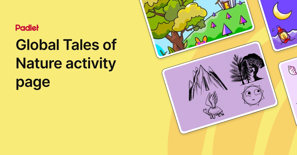 Global Tales of Nature activity page