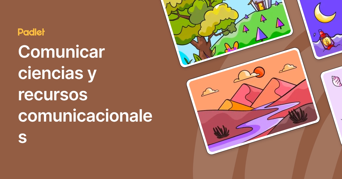 Comunicar ciencias y recursos comunicacionales