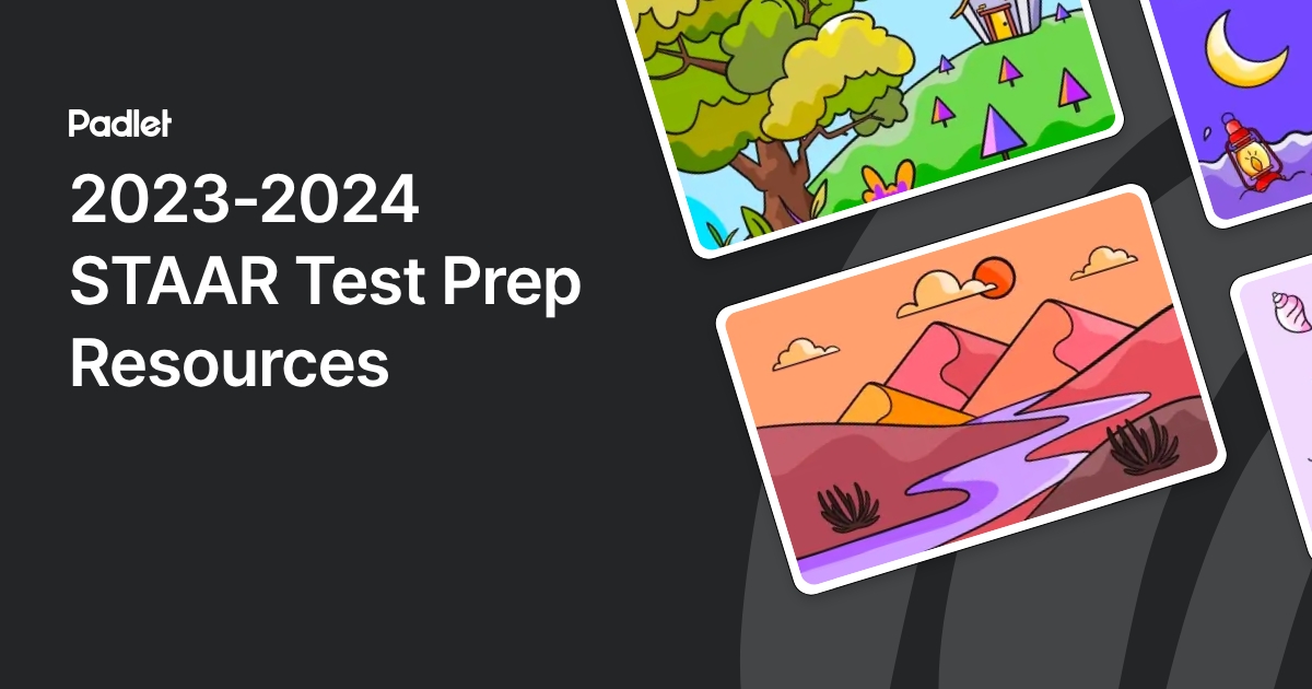 2023-2024 STAAR Test Prep Resources