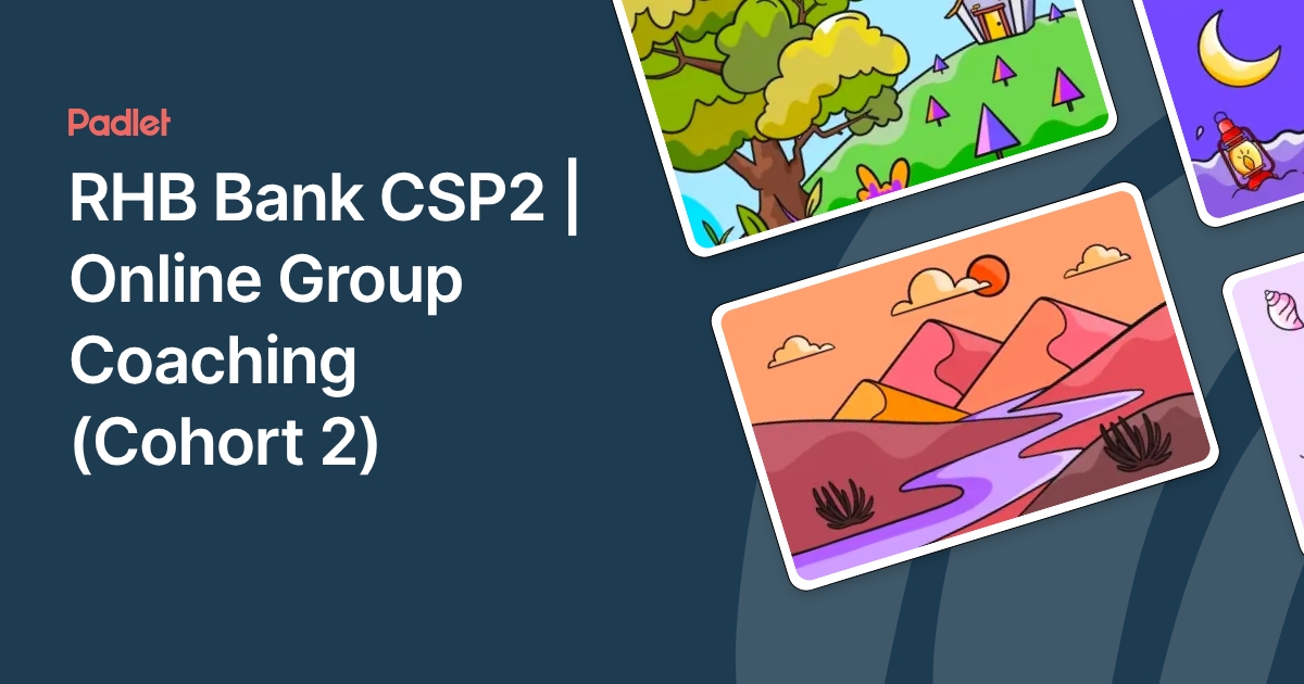 RHB Bank CSP2 | Online Group Coaching (Cohort 2)