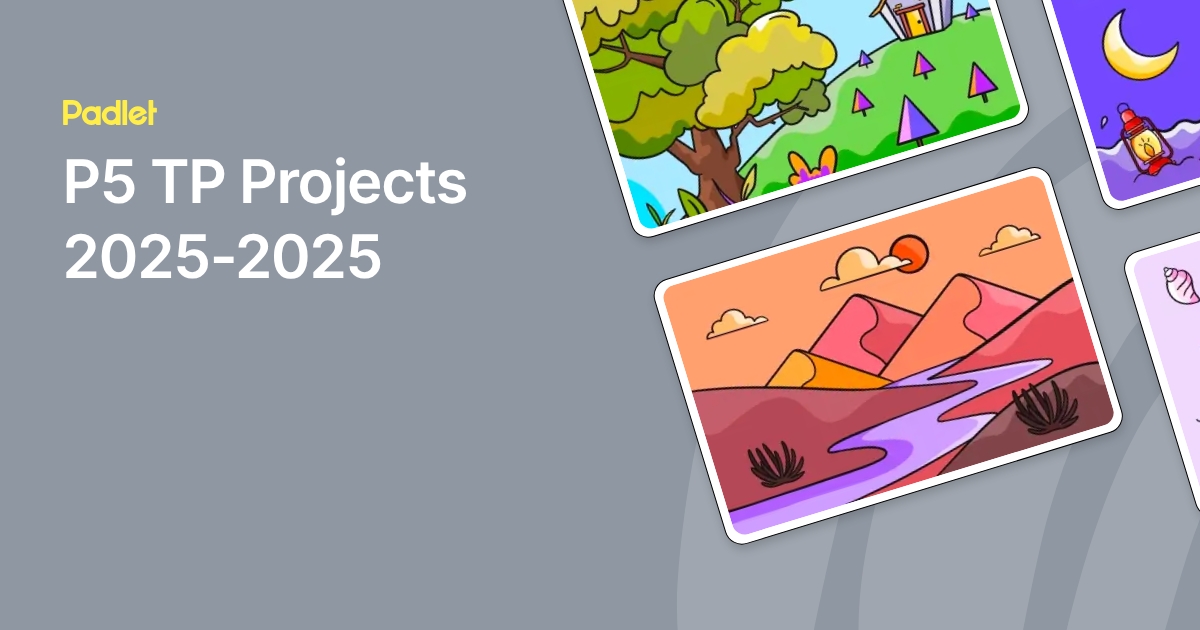 P5 TP Projects 2025-2025
