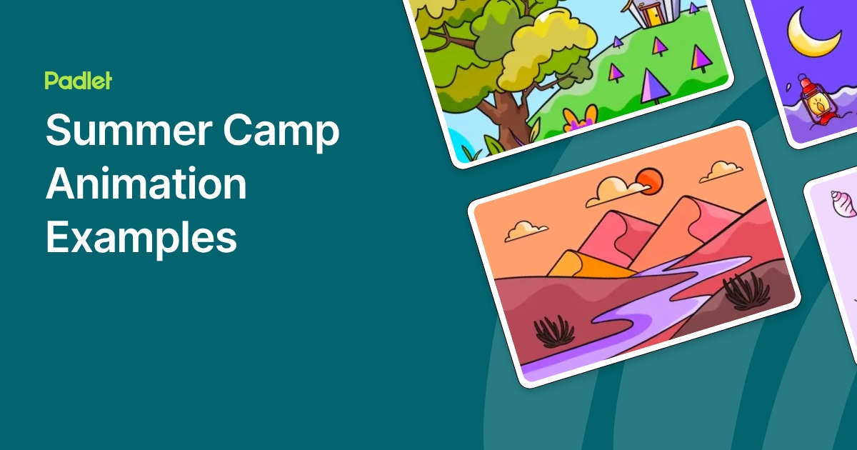 Annimation Cap Summer Camp Animation Examples