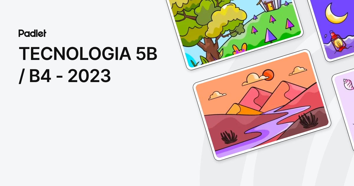 TECNOLOGIA 5B / B4 - 2023