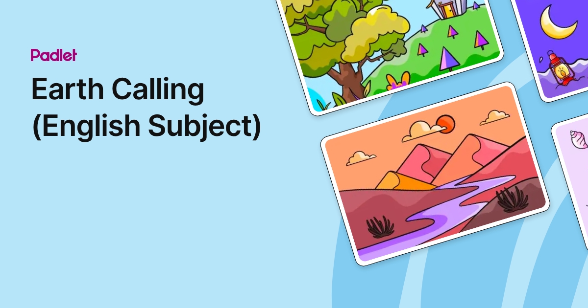 Earth Calling (English Subject)