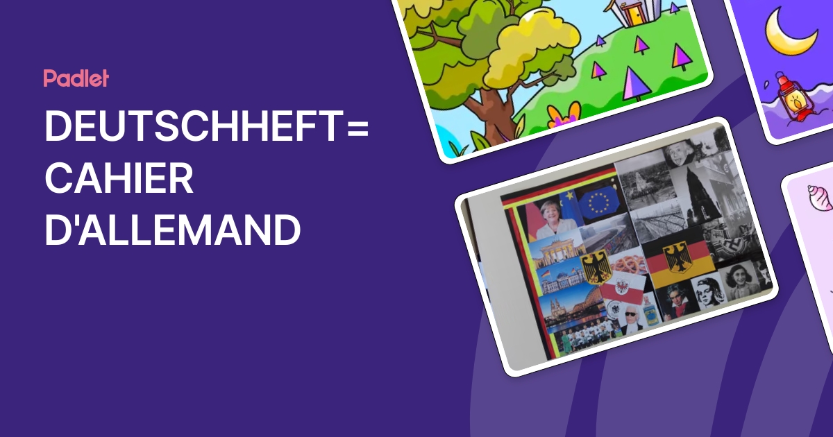 DEUTSCHHEFT=CAHIER D'ALLEMAND