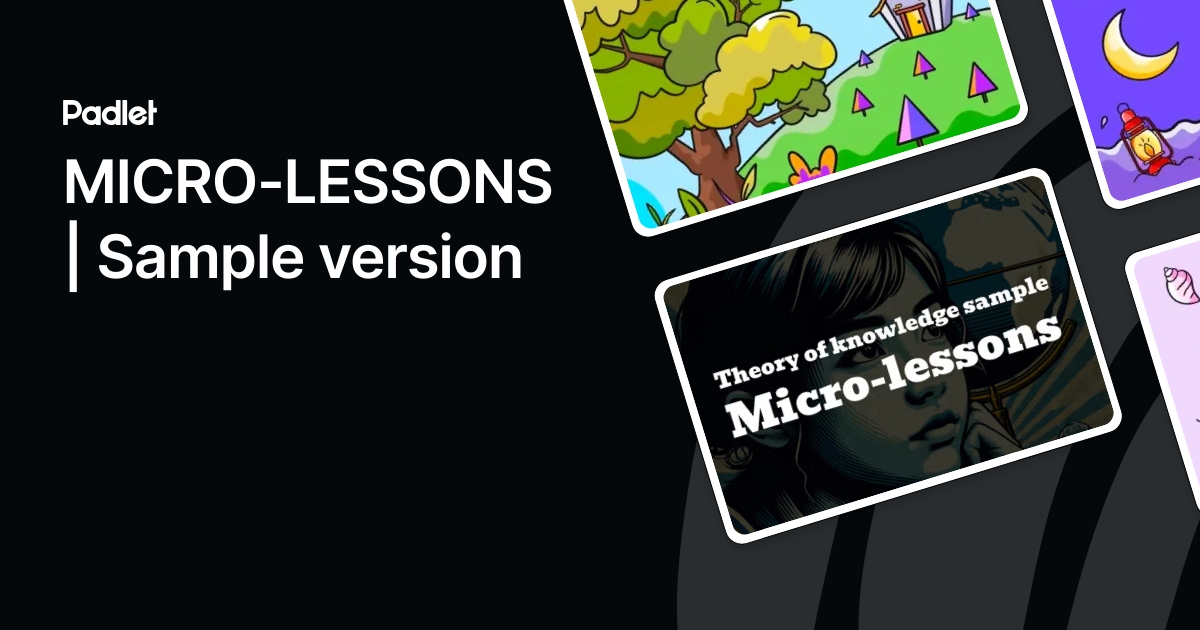 MICRO-LESSONS | Sample version