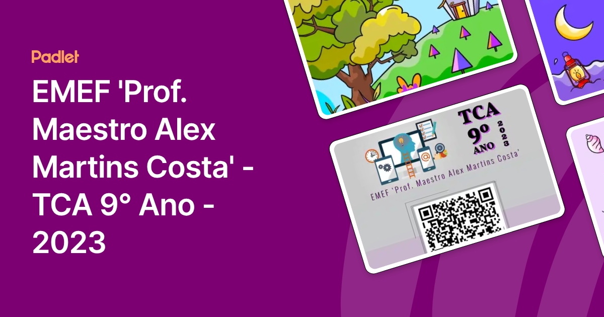 EMEF 'Prof. Maestro Alex Martins Costa' - TCA 9° Ano - 2023