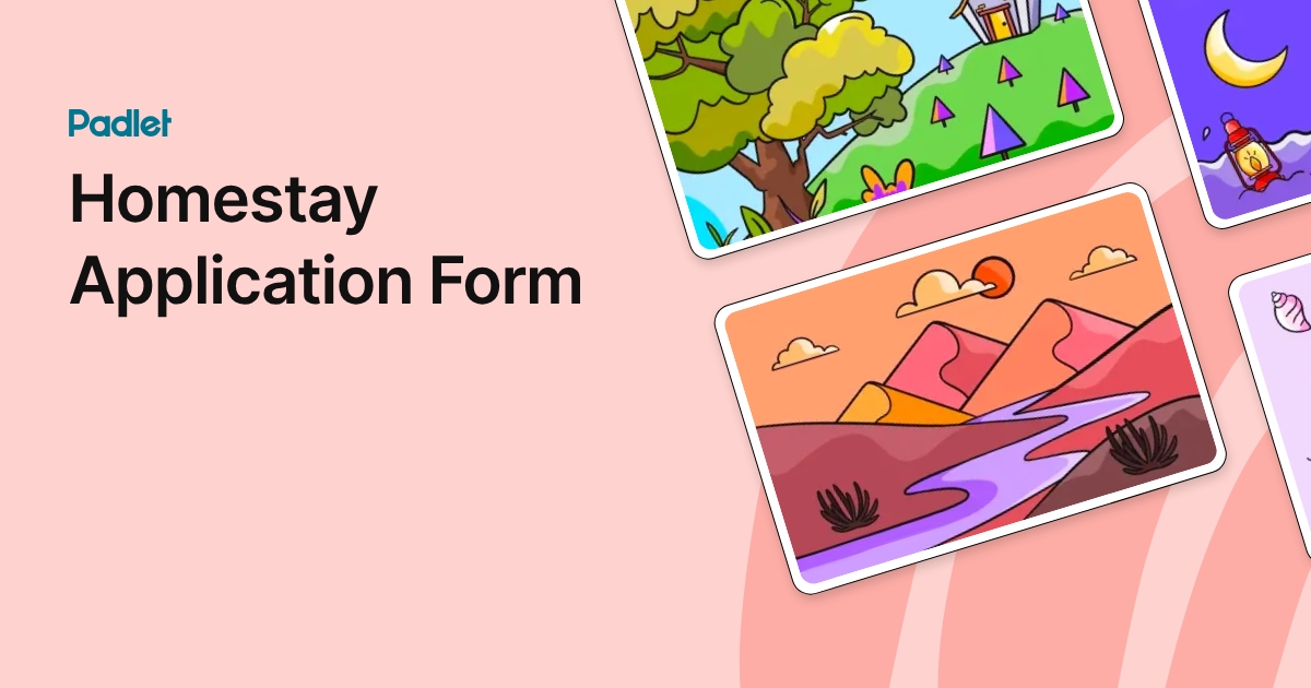 Homestay Application Form