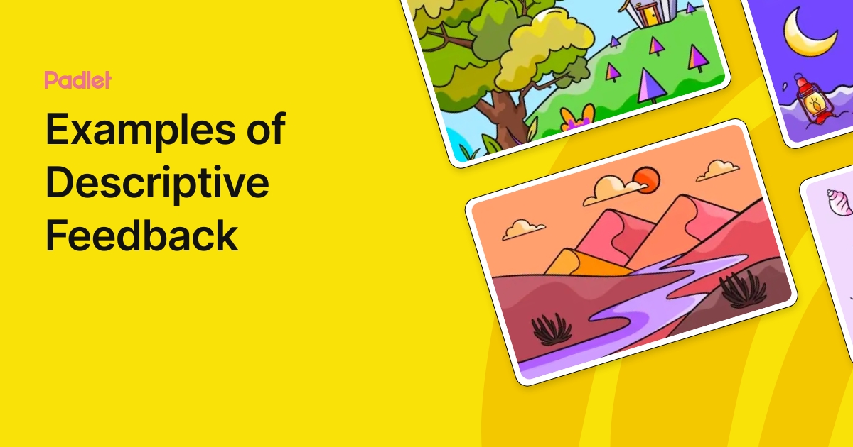 Examples of Descriptive Feedback