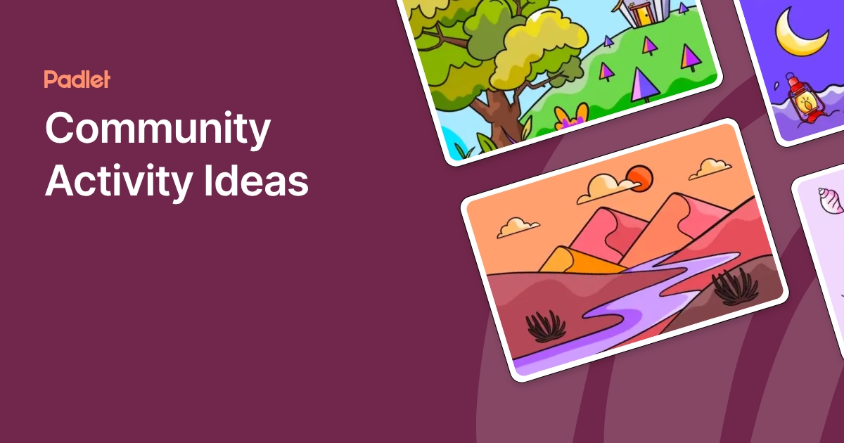 Communit Activity's Community Activity Ideas