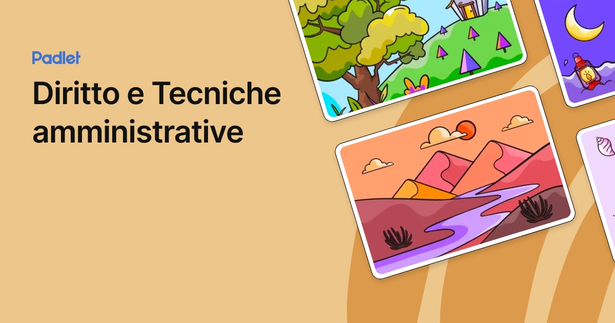 Diritto e Tecniche amministrative