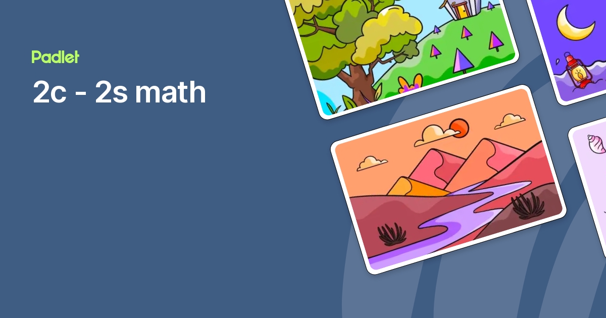 2c - 2s math