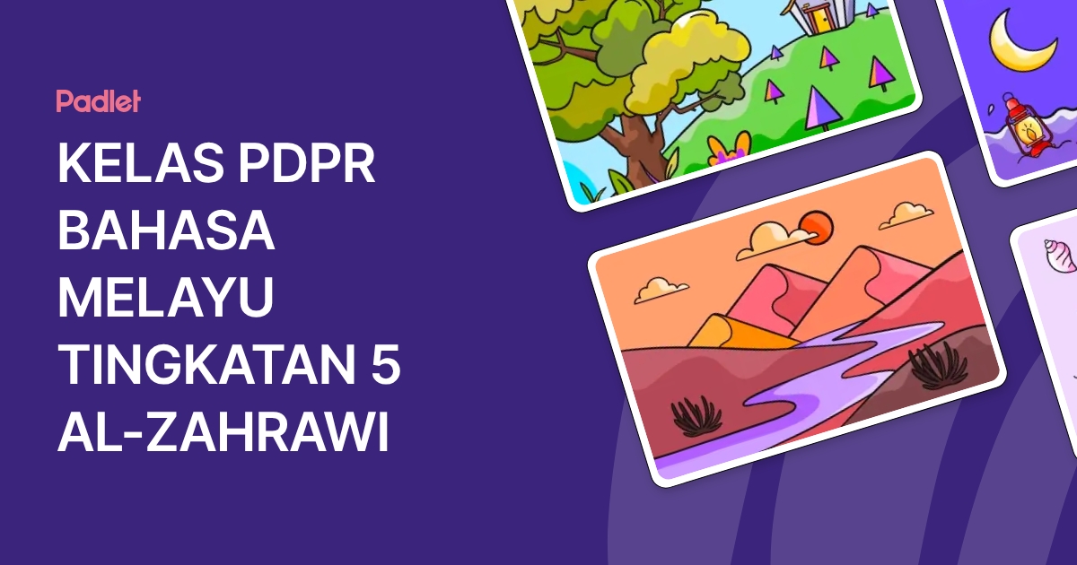 KELAS PDPR BAHASA MELAYU TINGKATAN 5 AL-ZAHRAWI