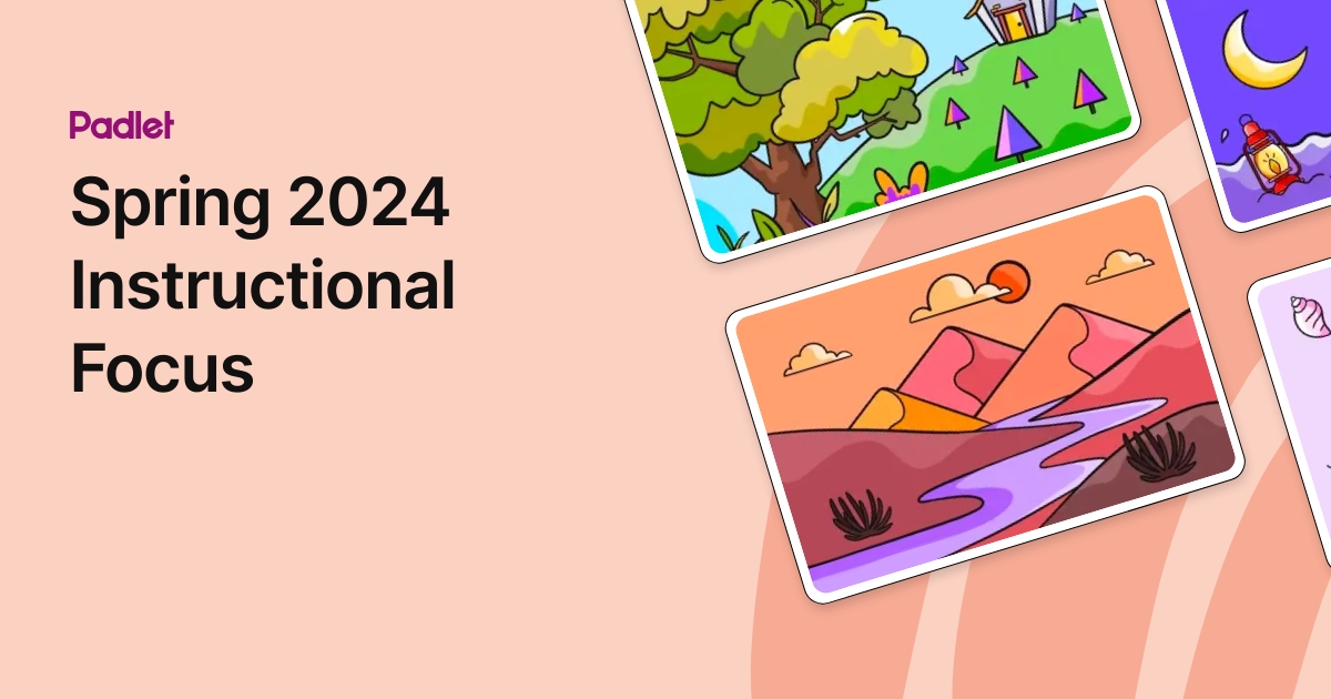 Spring 2024 Instructional Focus Spring 2024 Instructional Focus