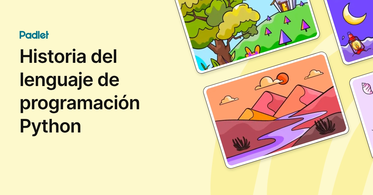 a história e cultura da linguagem de programação... Historia del lenguaje de programación Python