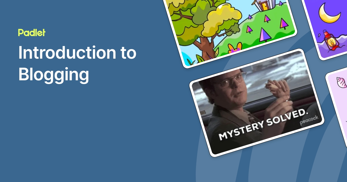 Introduction to Blogging