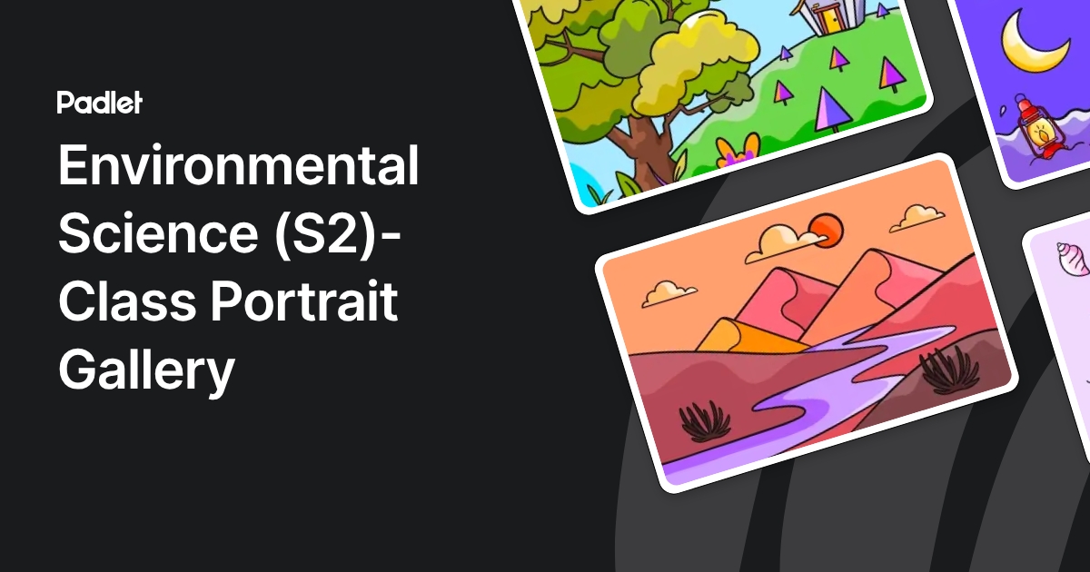 Environmental Science (S2)- Class Portrait Gallery