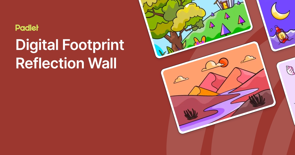 Digital Footprint Reflection Wall