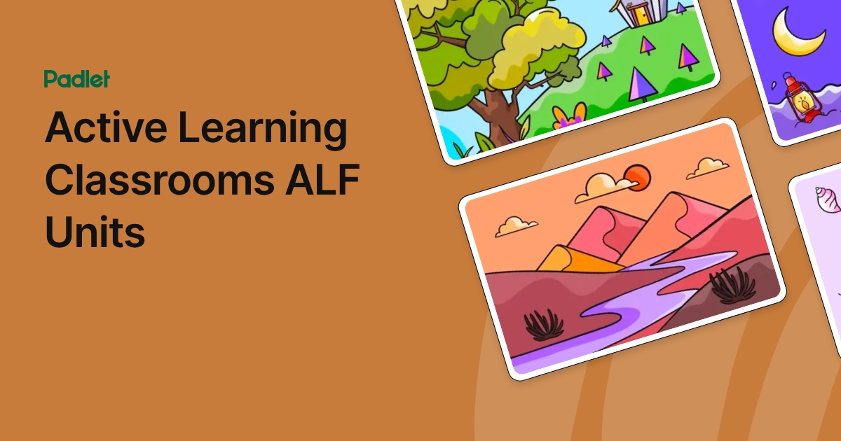 Active Learning Classrooms ALF Units