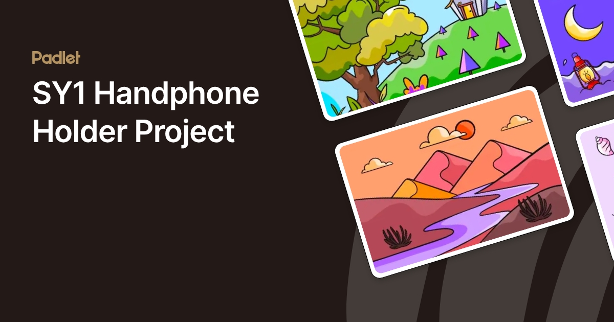 SY1 Handphone Holder Project