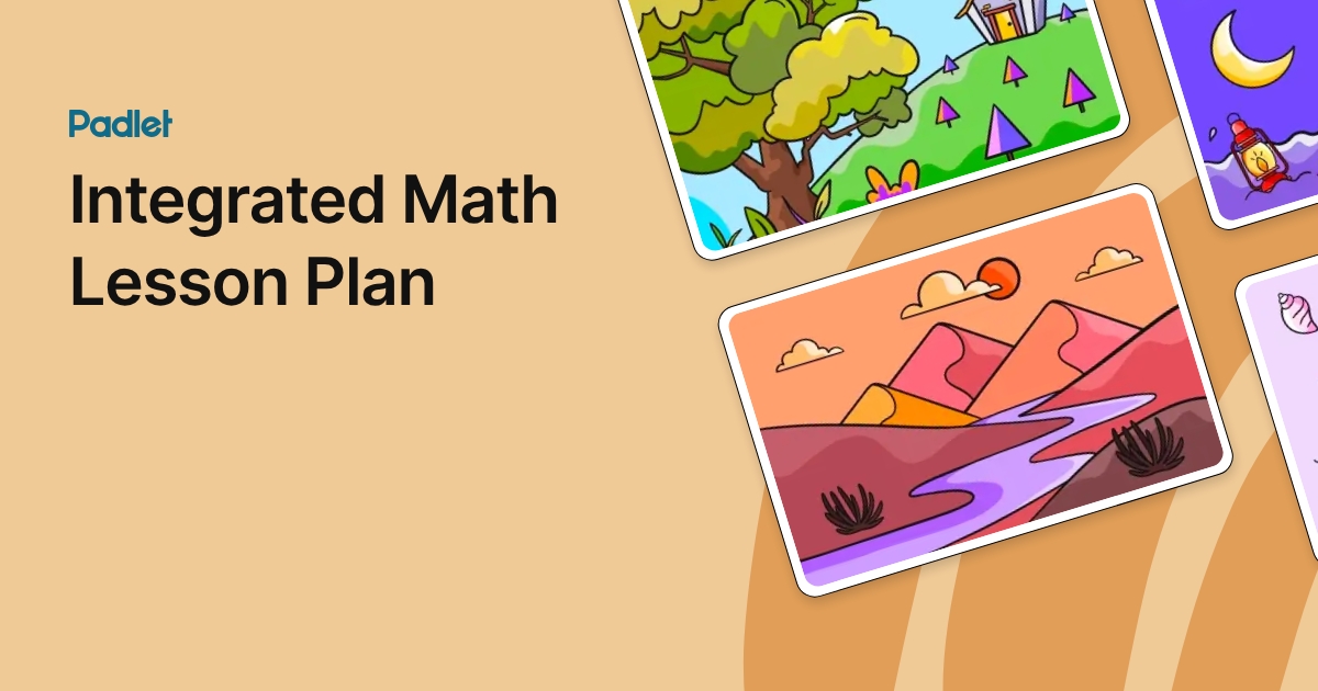Integrated Math Lesson Plan
