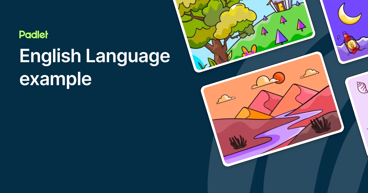 English Language example