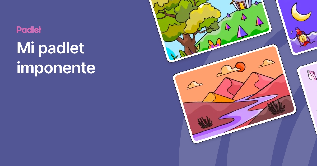 Mi padlet imponente