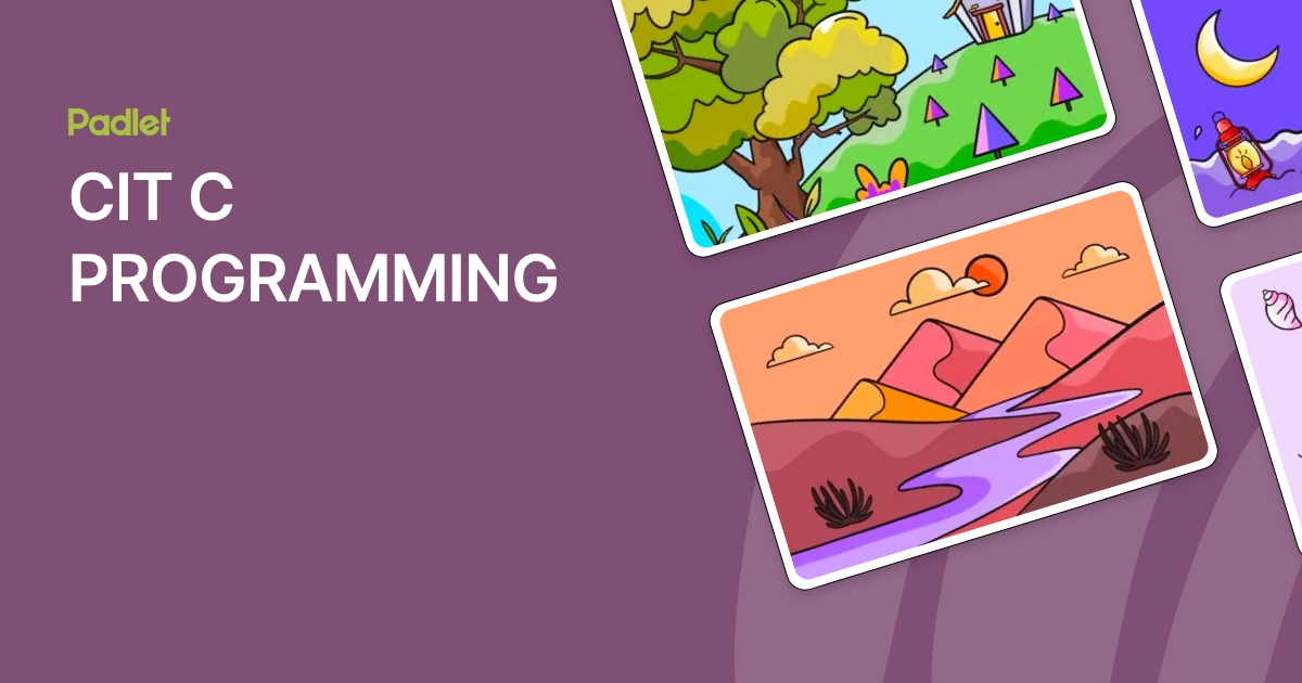 CIT C PROGRAMMING