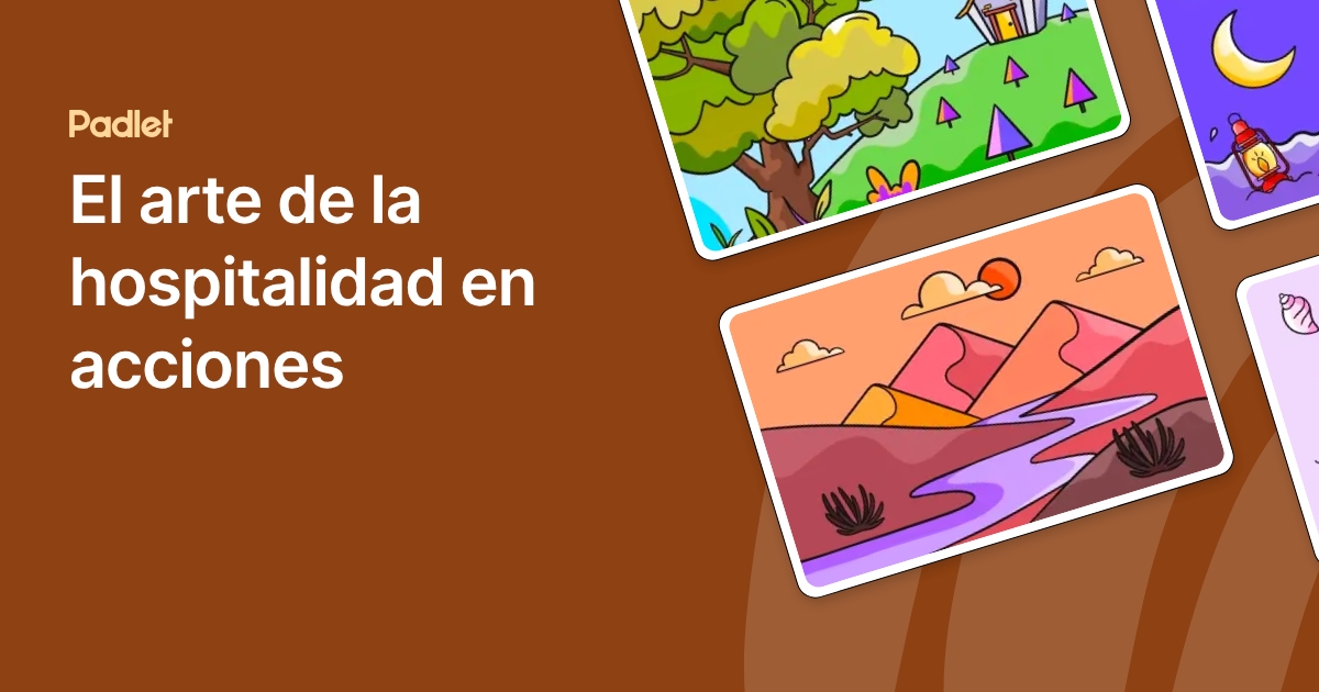 El arte de la hospitalidad en acciones