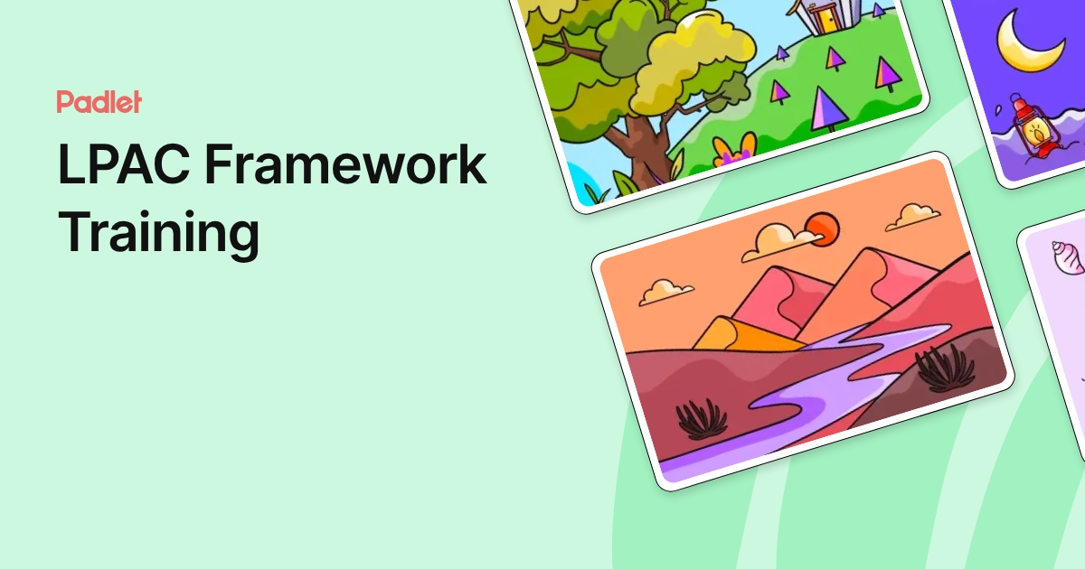 Lpac LPAC Framework Training