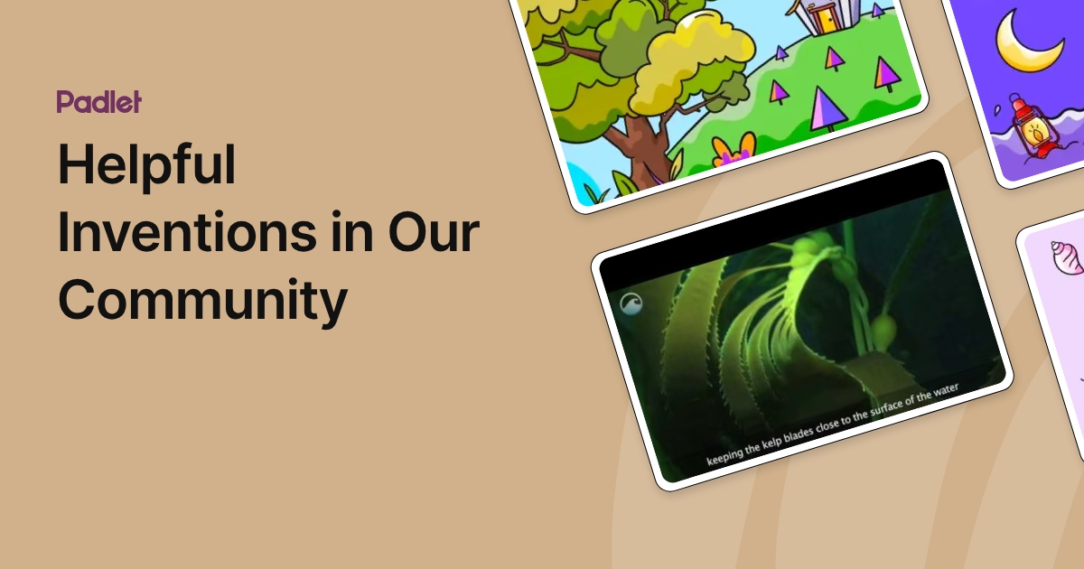 Helpful Inventions in Our Community