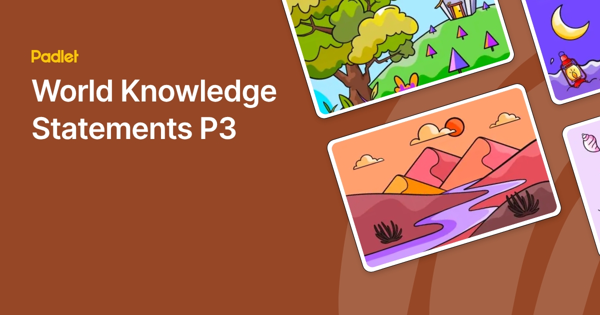 World Knowledge Statements P3
