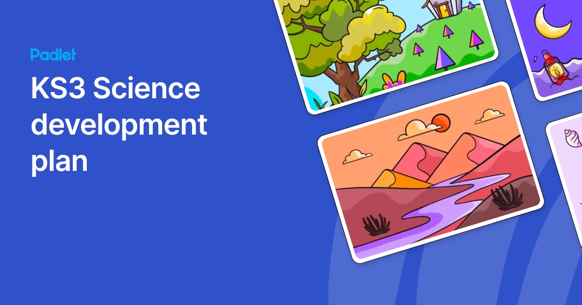 KS3 Science development plan