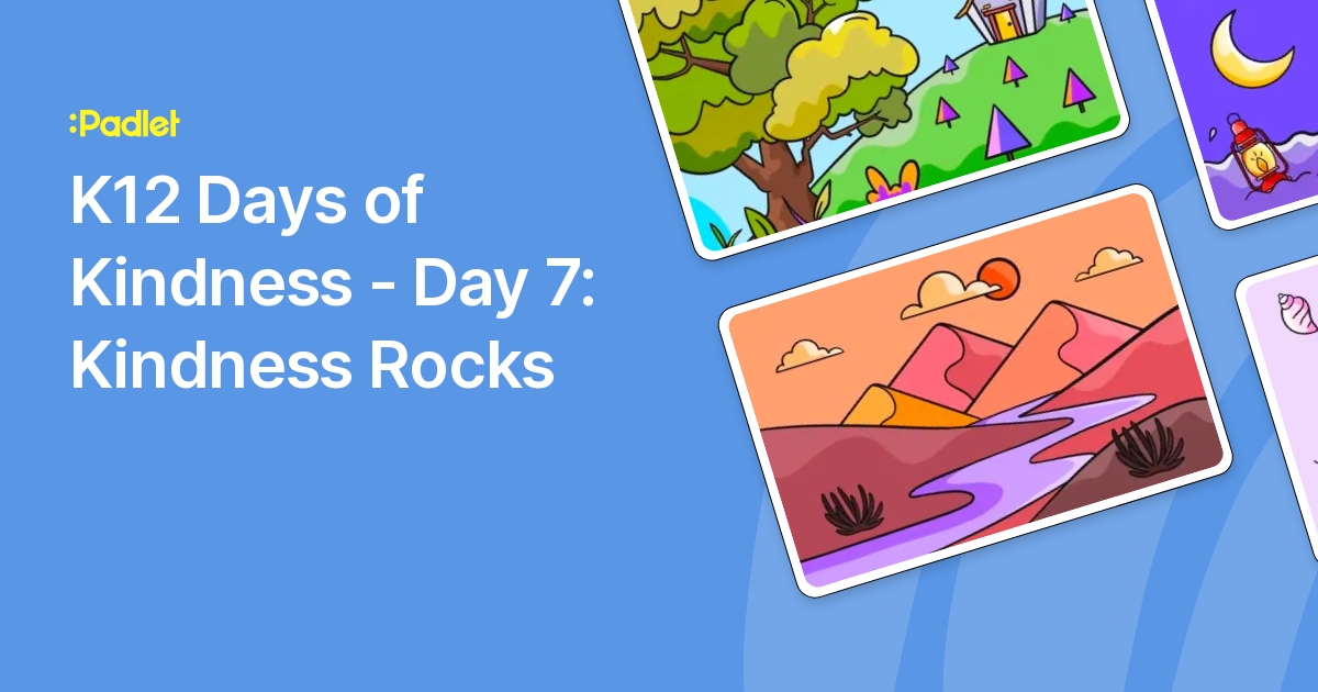 K12 Days of Kindness - Day 7: Kindness Rocks