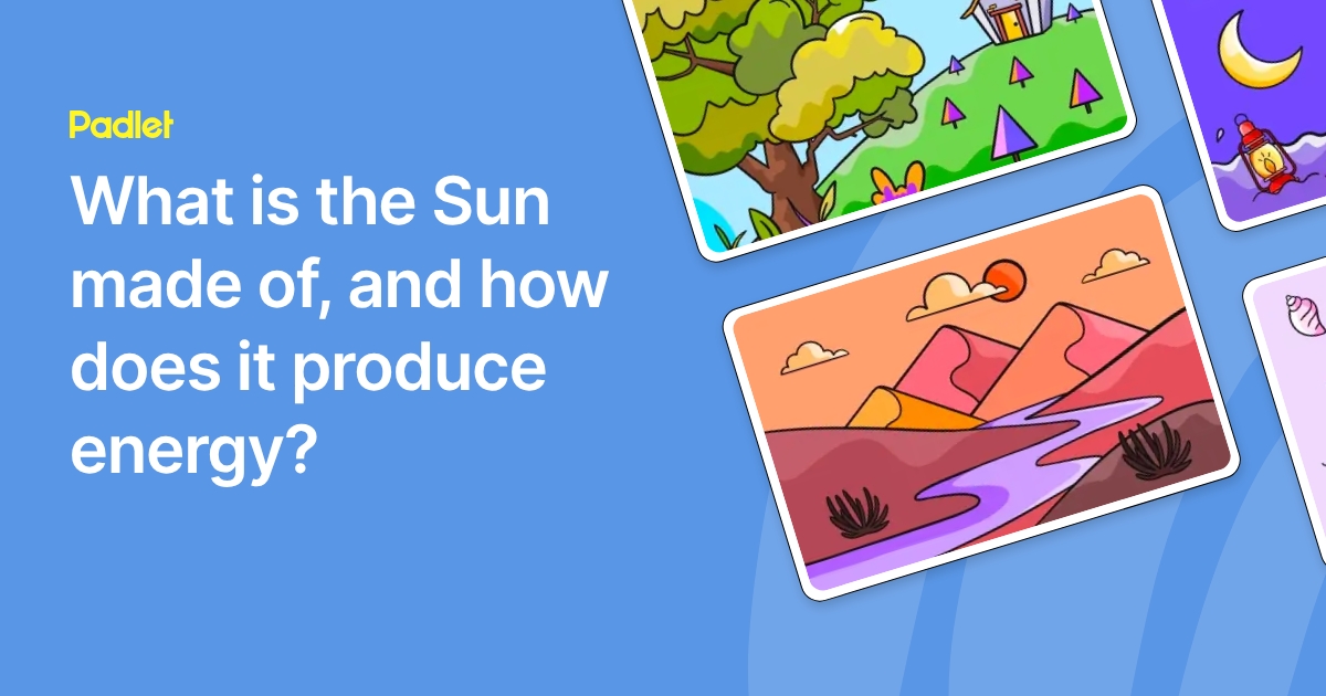 What is the Sun made of, and how does it produce energy?
