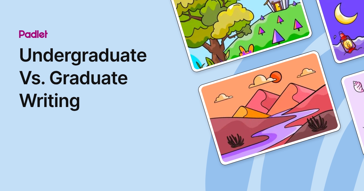 Undergraduate Vs. Graduate Writing