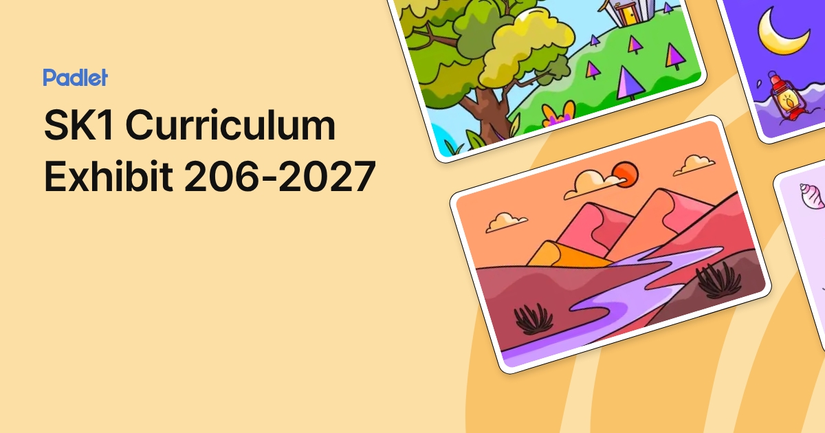SK1 Curriculum Exhibit