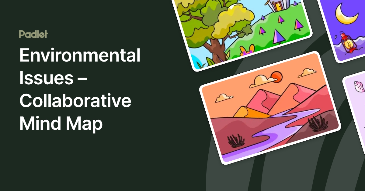 Environment Mind Mp Environmental Issues – Collaborative Mind Map