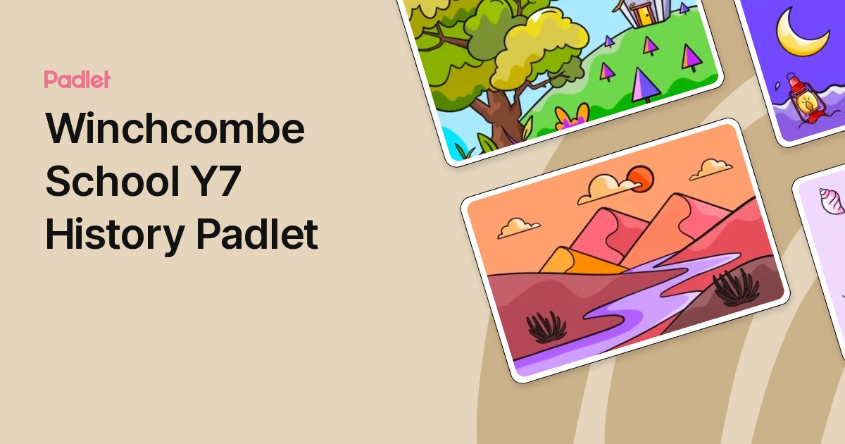 School Y7 History Padlet