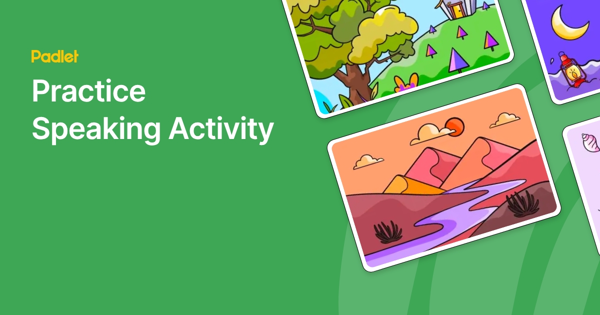Practice Speaking Activity