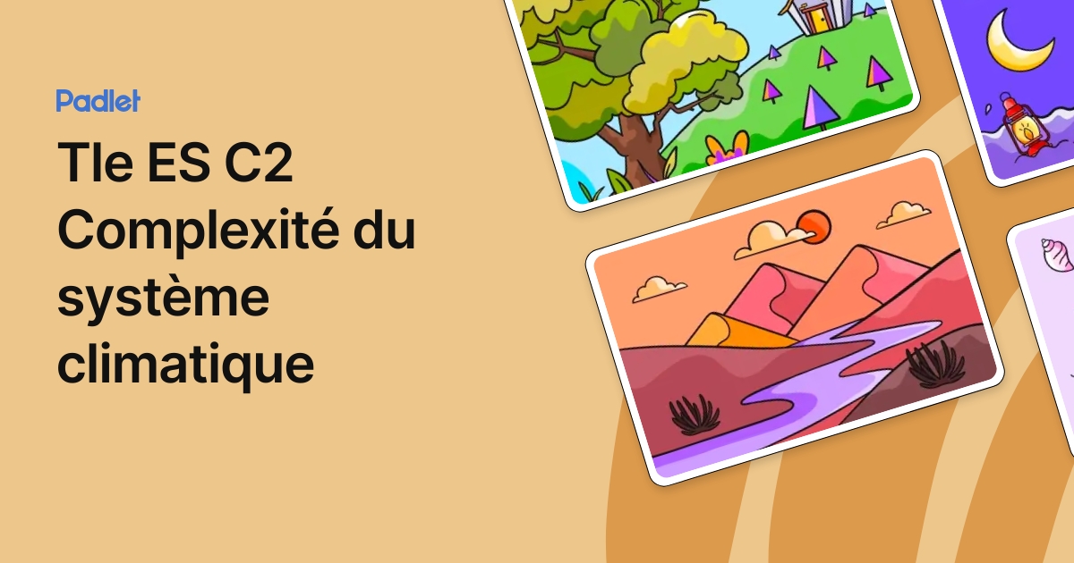 Tle ES C2 Complexité du système climatique