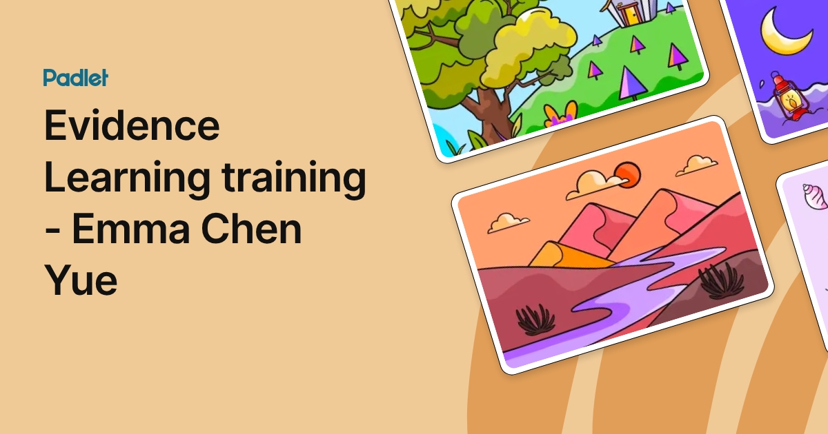 Evidence Learning training - Emma Chen Yue