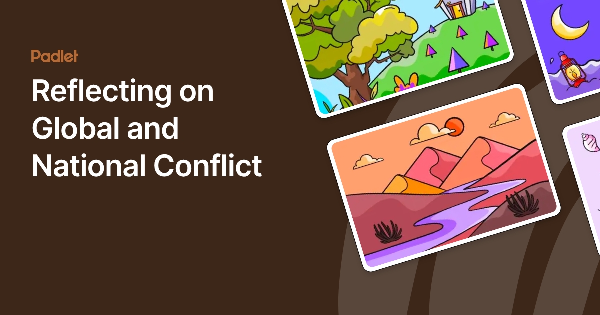 Reflecting on Global and National Conflict